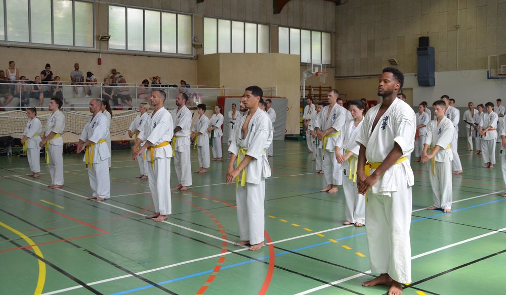 Passage de grades de karaté Kyokushinkai zone sud 2019